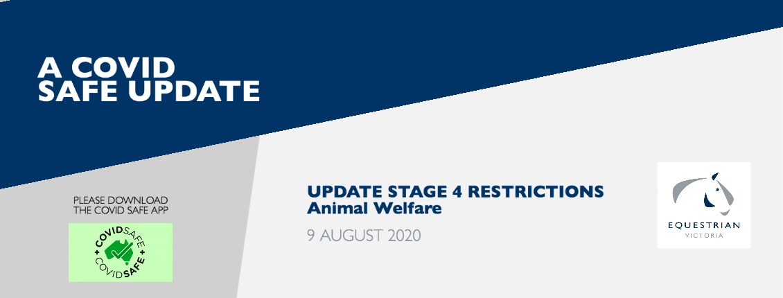 Maybe you would like to learn more about one of these? Victoria Covid Update Today - Covid 19 Release Additional Update To Stage 4 Restrictions Equestrian Victoria